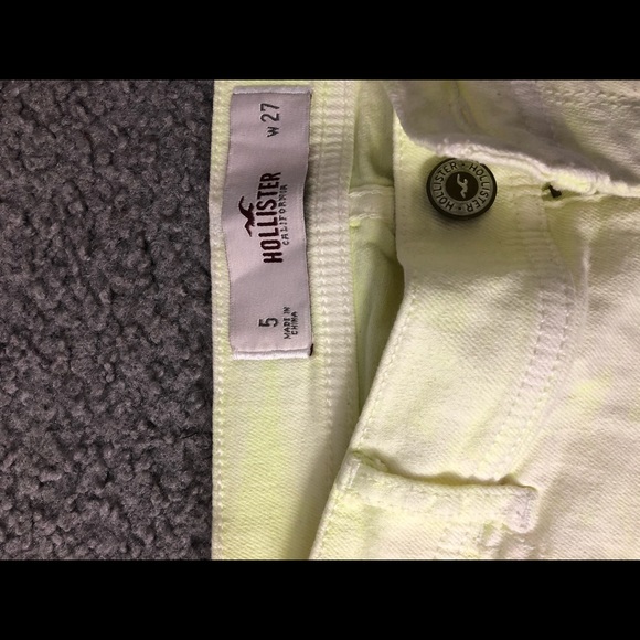 Bright Yellow Shorts - Picture 2 of 3